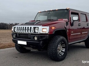 HUMMER H2 6.0 V8 Vortec 325 KM, BENZYNA + GAZ, jeden właściciel