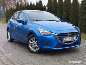 MAZDA 2 BENZYNA AUTOMAT POLSKA SALON ASYSTEN MARTWEGO POLA GRZANE FOTELE !!