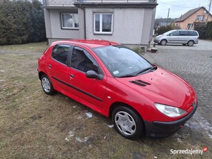 Peugeot 206 1,9 diesel SALON PL bezwypadkowy