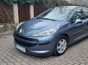 Peugeot 207, alufelgi, 2007 r., bluetooth/mp3/cd, 2 komplety kół i opon