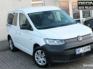 Volkswagen Caddy SalonPL FV23% 2.0TDI 102KM Lane Assist Tempomat 1WŁ Gwara…