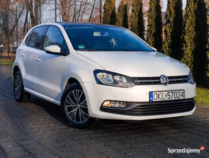 VOLKSWAGEN POLO ALLSTAR BENZYNA PANORAMA DRL GRZANE FOTELE ALU SERWISOWANA!