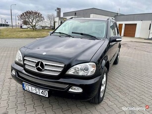 ZADBANY MERCEDES BENZ ML 2.7 CDI 163 KM _ 2004 LIFT ! 4X4 ! AUTOMAT ! KUTNO