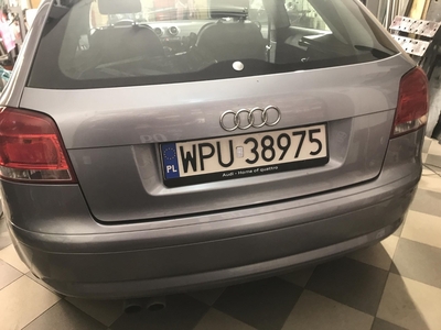 Audi A3 II (8P) 3.2 vr6 quattro karoseria bez silnika