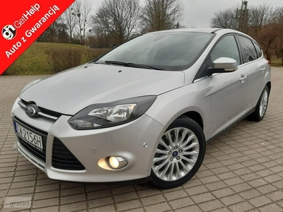 Ford Focus III 1,6 Benzyna Titanium Klimatronik Nawigacja Zarejestrowany Gwarancja