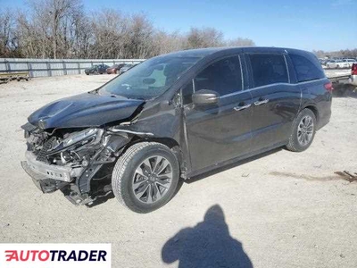 Honda Odyssey 3.0 benzyna 2021r. (OKLAHOMA CITY)