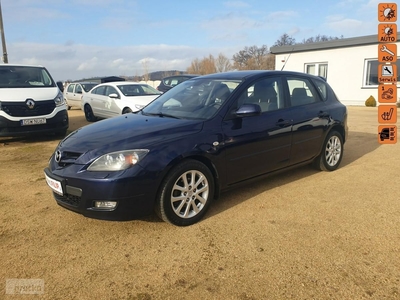 Mazda 3 II MAZDA 3 1.6 105 KM KLIIMA, ELEKTRYKA, ZADBANY,GRZANE FOTELE