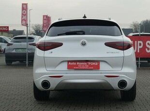 Alfa Romeo Stelvio 2,0 280 KM PANORAMA SKÓRA AUTOMAT ŁOPATKI KAMERA KSENON LEED EL. KLAPA