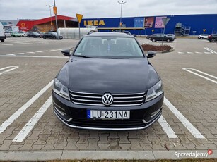 Volkswagen Passat b7 czarny 1.6 tdi