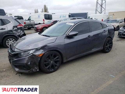 Honda Civic 2.0 benzyna 2019r. (HAYWARD)