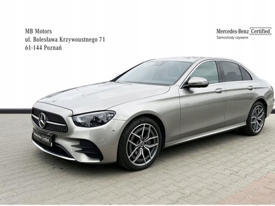 Mercedes Klasa E W213 Coupe Facelifting 2.0 E220d 194KM 2023