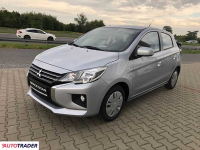 Mitsubishi Space Star 1.2 benzyna 71 KM 2022r. (kraków)