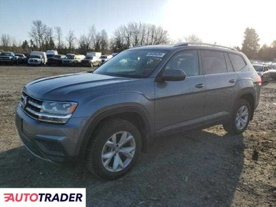 Volkswagen Atlas 3.0 benzyna 2019r. (PORTLAND)