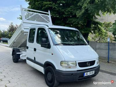 Opel Movano Opel Movano Opłacony 7-osobowy Skrzynia wywrotka