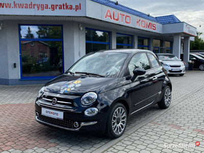 Fiat 500 Hybrid ,Pikowane skóry, Navi, Gwarancja ! I (2007-)