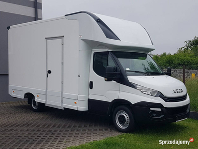 Iveco Daily KONTENER NISKOPODŁOGOWY 4,31x2,24x2,42 KLIMA 35S14 KAMPER KONI…