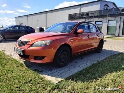 Mazda 3 1,4 benzyna 2004, niski przebieg