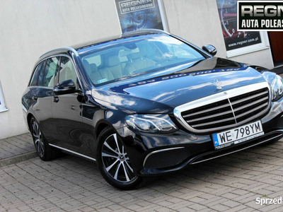 Mercedes E 200 Salon PL Pakiet Exclusive FV23% El.Hak Kamera Navi LED ASO …