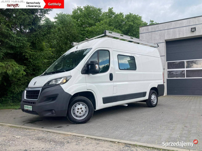 Peugeot Boxer 2.2 110KM*Brygadówka*7 osobowy*L2H2*Klimatyzacja*Bagażnik da…