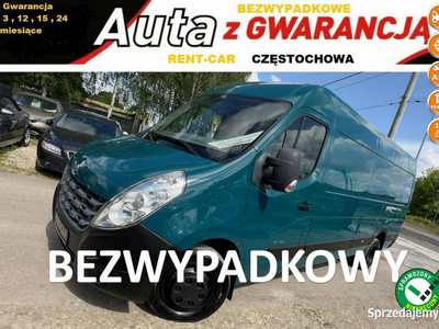 Renault Master L4H2 2.3D*145PS*Furgon*OPŁACONY*Bliźniak*Klima Serwis Gwara…