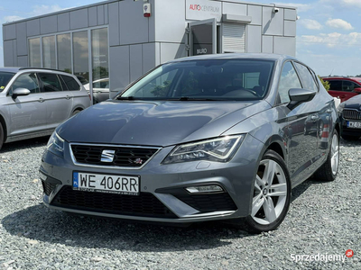 Seat Leon 1,4 TSI 125KM 2017 FR, serwisowany, FV23%, Salon PL III (2012-)