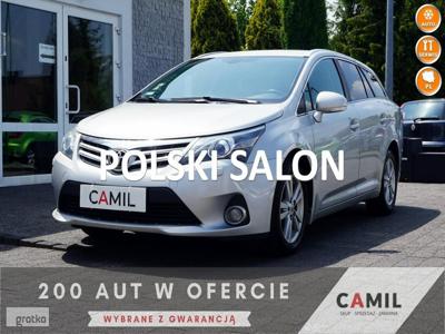 Toyota Avensis III 2.0 D4D 124KM, Polski Salon, Serwisowana, Zadbana, Rok Gwarancji,