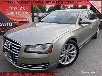 Audi A8 4.2 Benzyna * Skóry * Automat * Podgrz. Fotele * 372 KM * 4x4 *