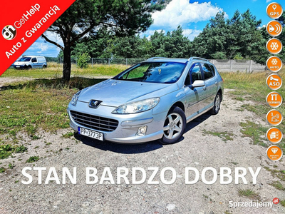 Peugeot 407 SW 1.8 16V*NAVTEQ*Climatronic*Alu*Navi*Pełna Elektryka*Zadbany…