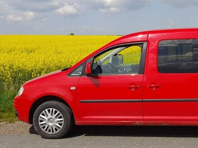 VW Caddy Maxi 1,6 MPI z LPG idealny na minikamper