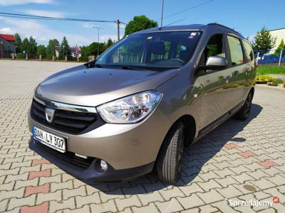 Dacia Lodgy 1.6 benzyna 2012r udok. przebieg Navi klima alu