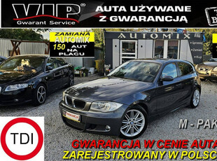 BMW 118 M-Pakiet !2,0 Diesel ! Super Stan, MANUAL! ,GWARANCJA! Możliwa ZAM…