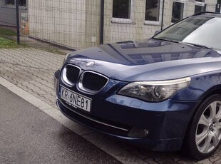 bmw e61 2.0 d,163km,kremowy środek,okazja