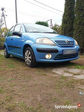 Citroen C3 1.4b 2004, klimatyzacja, 184tys przebieg