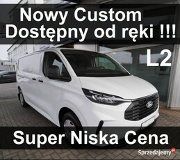 Ford Transit Custom L1 Nowy Ford Custom 136KM L1 Full Led 3-os. Super Cena…