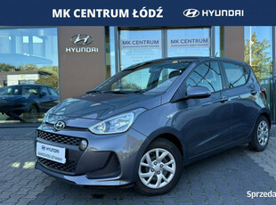 Hyundai i10 1.0MPI 66KM GO! Salon Polska NISKI PRZEBIEG Od Dealera klimaty…