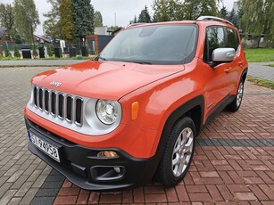 Jeep Renegade I 1,4 140 KM M-Air Limited FWD Serwisowany Navi Tempomat