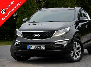 Kia Sportage III 1.6GDI(135KM)Lift Navi bi-Xenon Skóry Ledy Kamera HAK aso 1-ręce