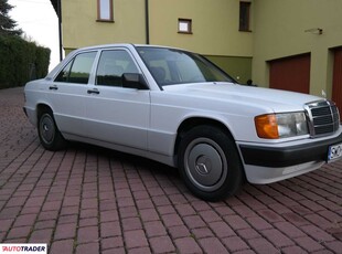 Mercedes W-201 (190) 1.8 benzyna 110 KM 1991r. (Wodzisław Śląski)