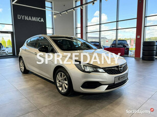 Opel Astra Elegance 1.2T 130KM M6 2021 r., salon PL, I wł., f-a VAT K (201…