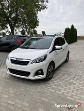 Peugeot 108. Bogato wyposażony. Benzyna 1,2.