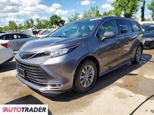 Toyota Sienna 2.0 hybrydowy 2021r. (BRIDGETON)