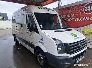 Volkswagen crafter z zabudową serwisową