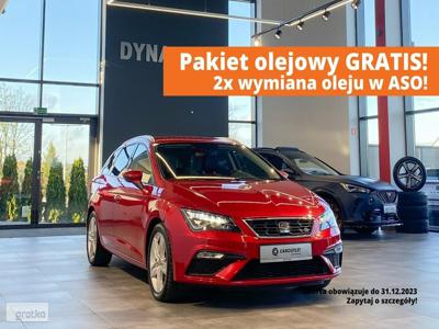 SEAT Leon III ST FR 1.5TSI 130KM M6 2019 r., salon PL, I wł., f-a VAT, gwarancja