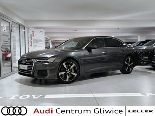 Audi A6 V (C8) Matrix Noktowizor HUD Webasto Dociągi Kam360 Pneumatyka Indukcja