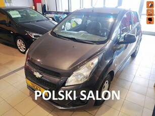 Chevrolet Spark II (M300) Samochód z polskiego salonu z niskim przebiegiem.