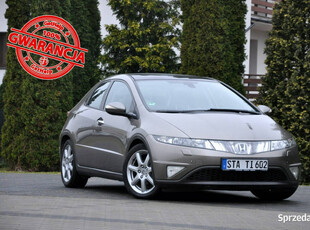 Honda Civic 1.8i(140KM)*133tyś.km*Xenon*Panorama*Automat*Welur*F1*2xParkt*…