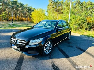 Mercedes Benz c180d Bluetec 116KM 2015r Avantgarde, asys parkow sam parkuje