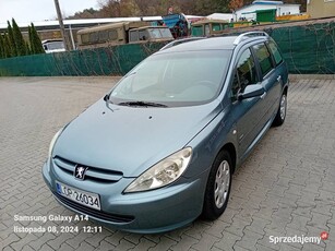 Peugeot 307 SW 2004r. 2.0B,Klima,Navi,Zarej.