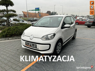 Volkswagen Up! klimatyzacja, benzynka, centralny zamek, wspomaganie kierow…