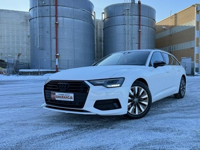 Audi A6 2.0 tdi 204 KM f-k ledy wl serwis aso bezwypadkowy ledy kamery rok gw C8 (2018-)